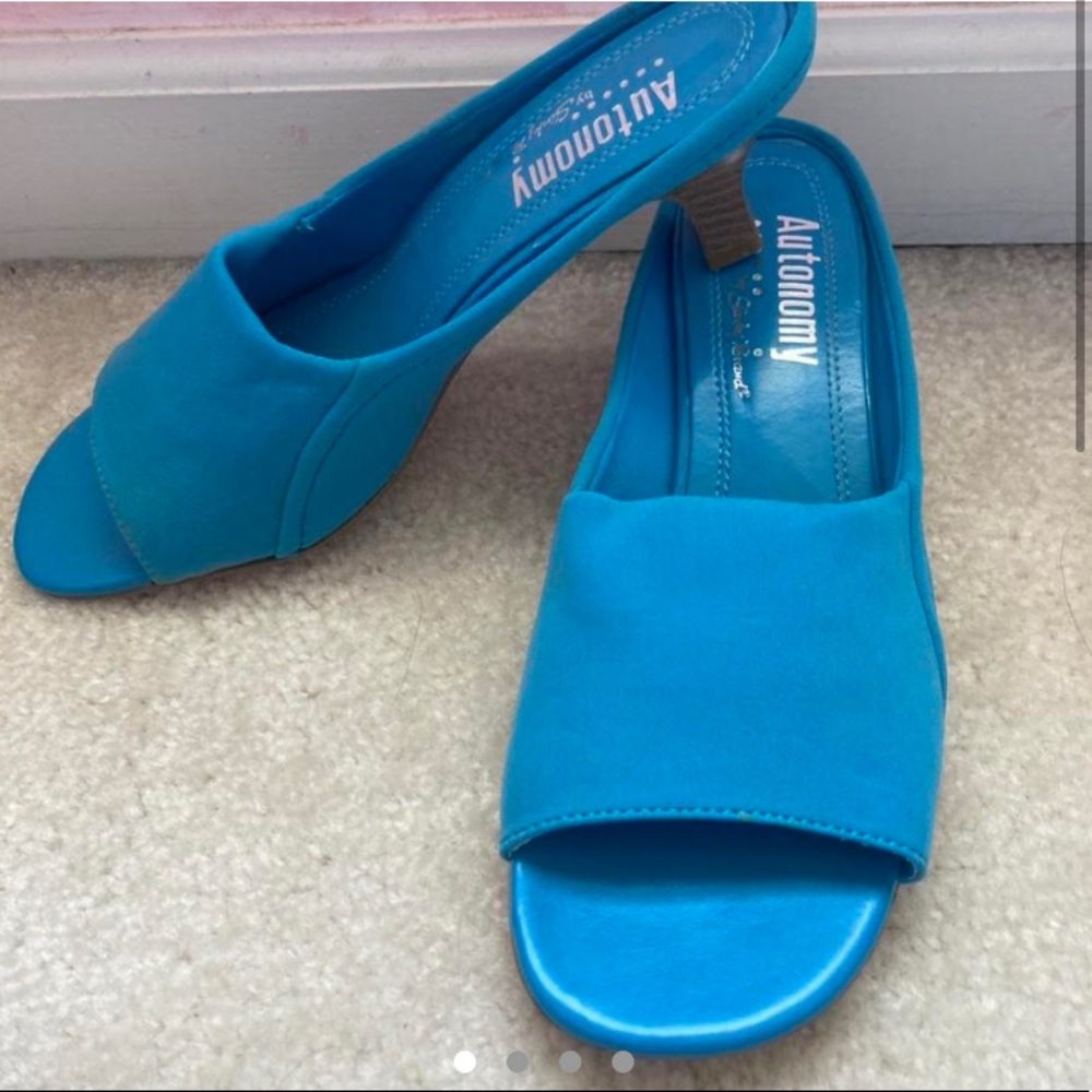Blue Slinky Brand Heels